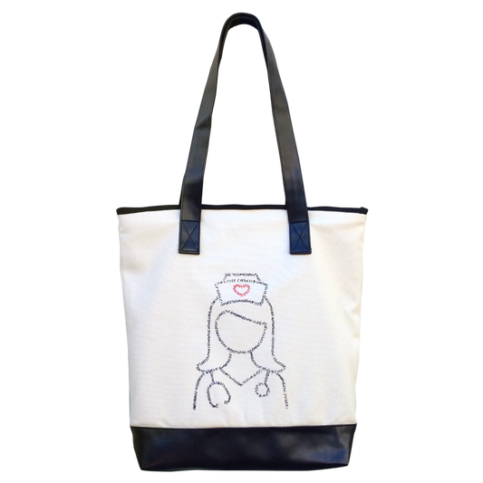 Nurse Tote Bag - Nurse Virtues